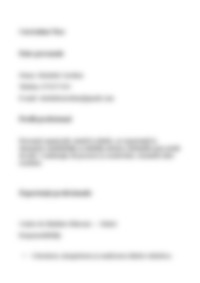 CV Preview